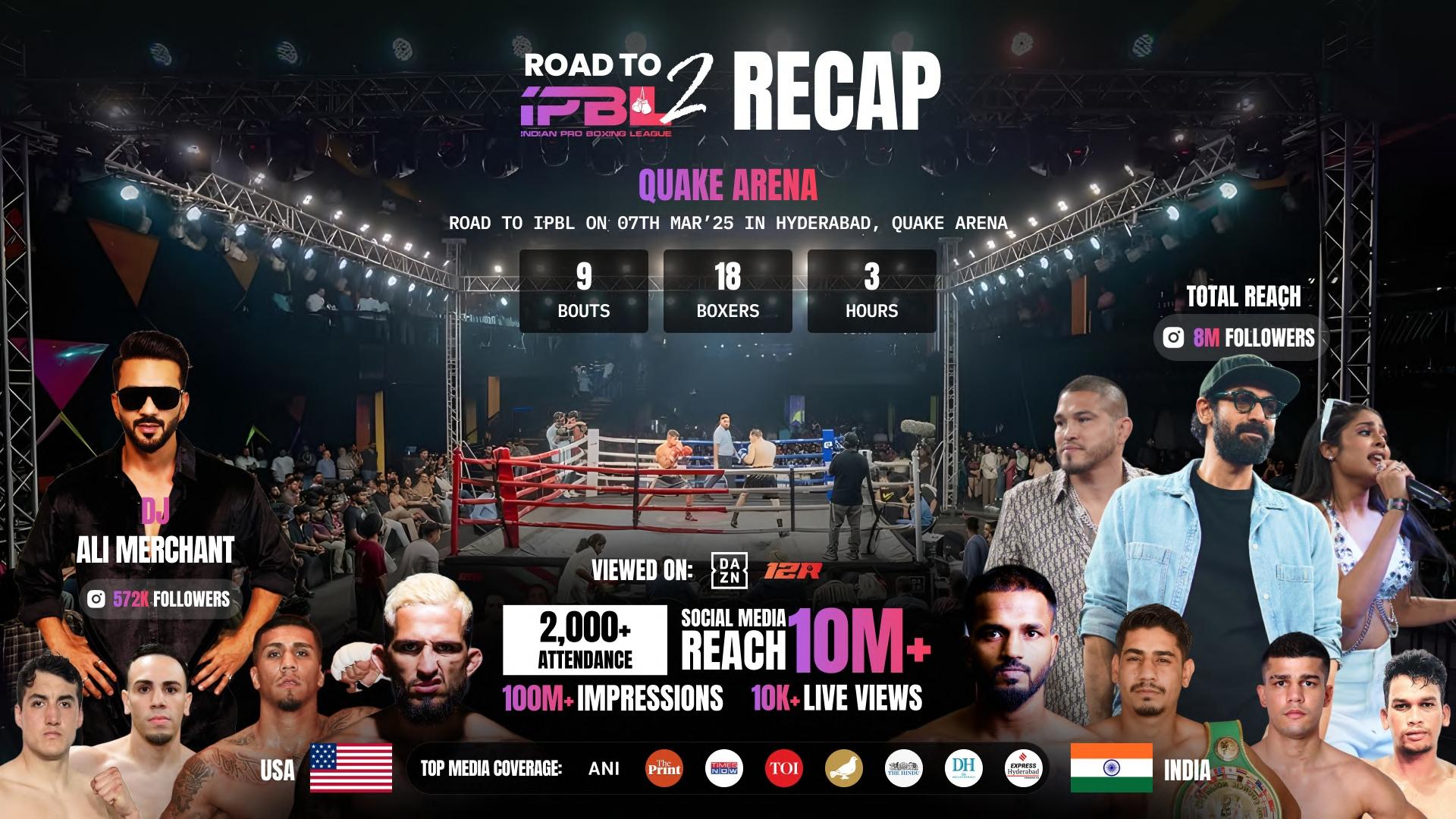 Road to IPBL 2 Recap — Quake Arena, Hyderabad